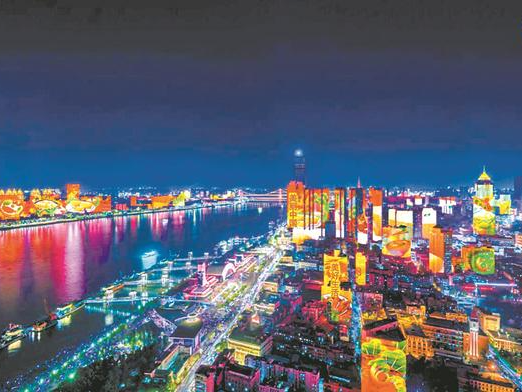 #这里是湖北#长江灯光秀本周末推出文旅博览会特辑 五大篇章展示“美丽中国美好生活”