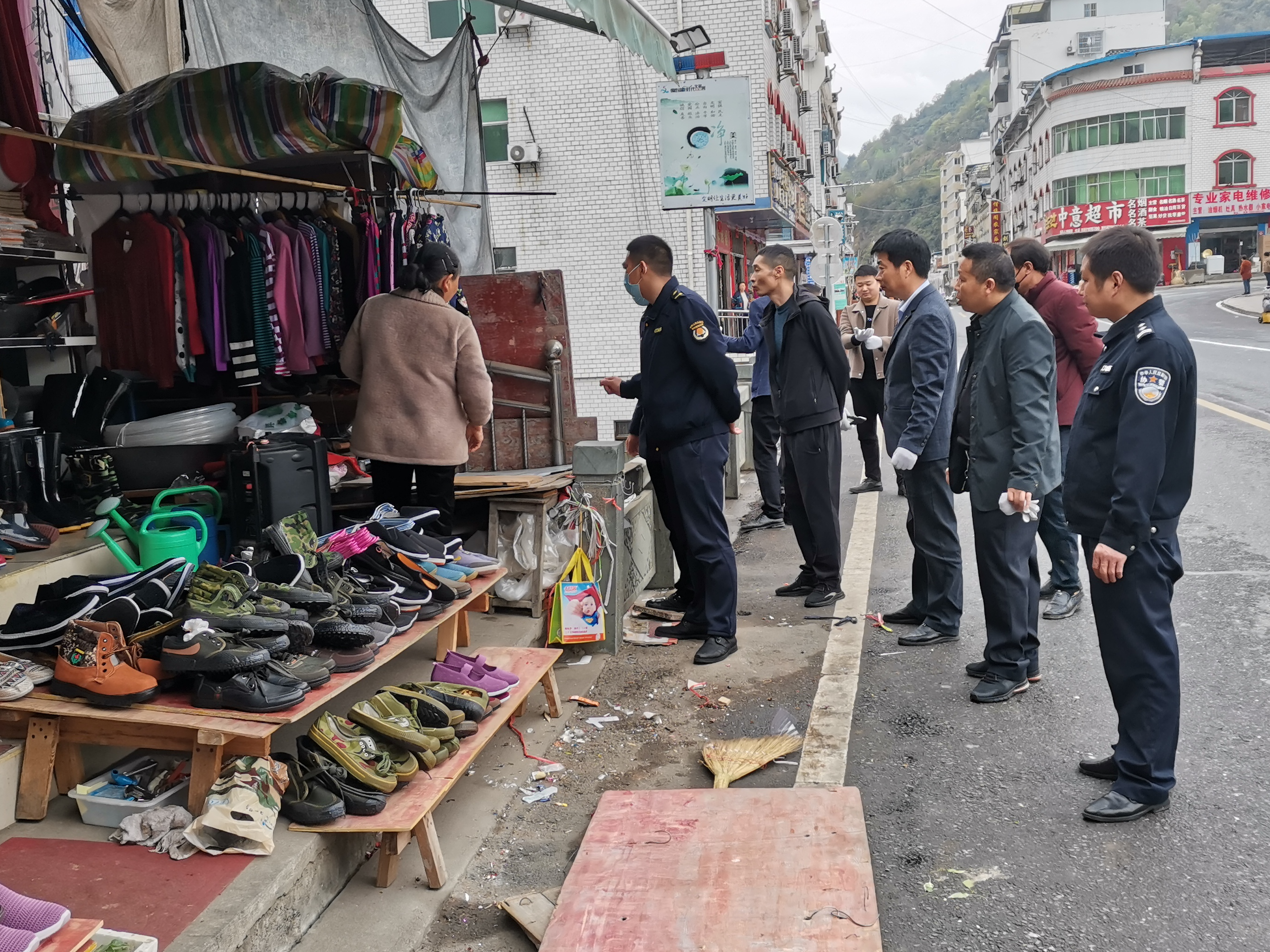 得胜镇：联合执法有温情 共同缔造好环境