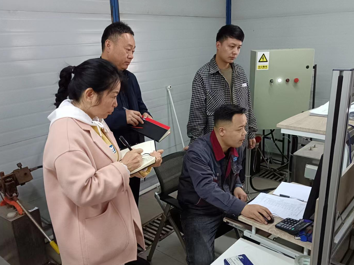 县公共检验检测中心：交流学习促提升