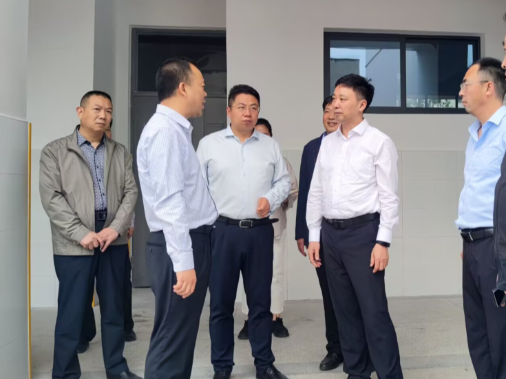 省地震局党组书记、局长刘红桂一行来竹调研