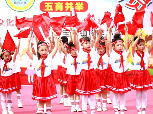 45个班齐上阵！施洋小学自办红色文化艺术节超吸睛