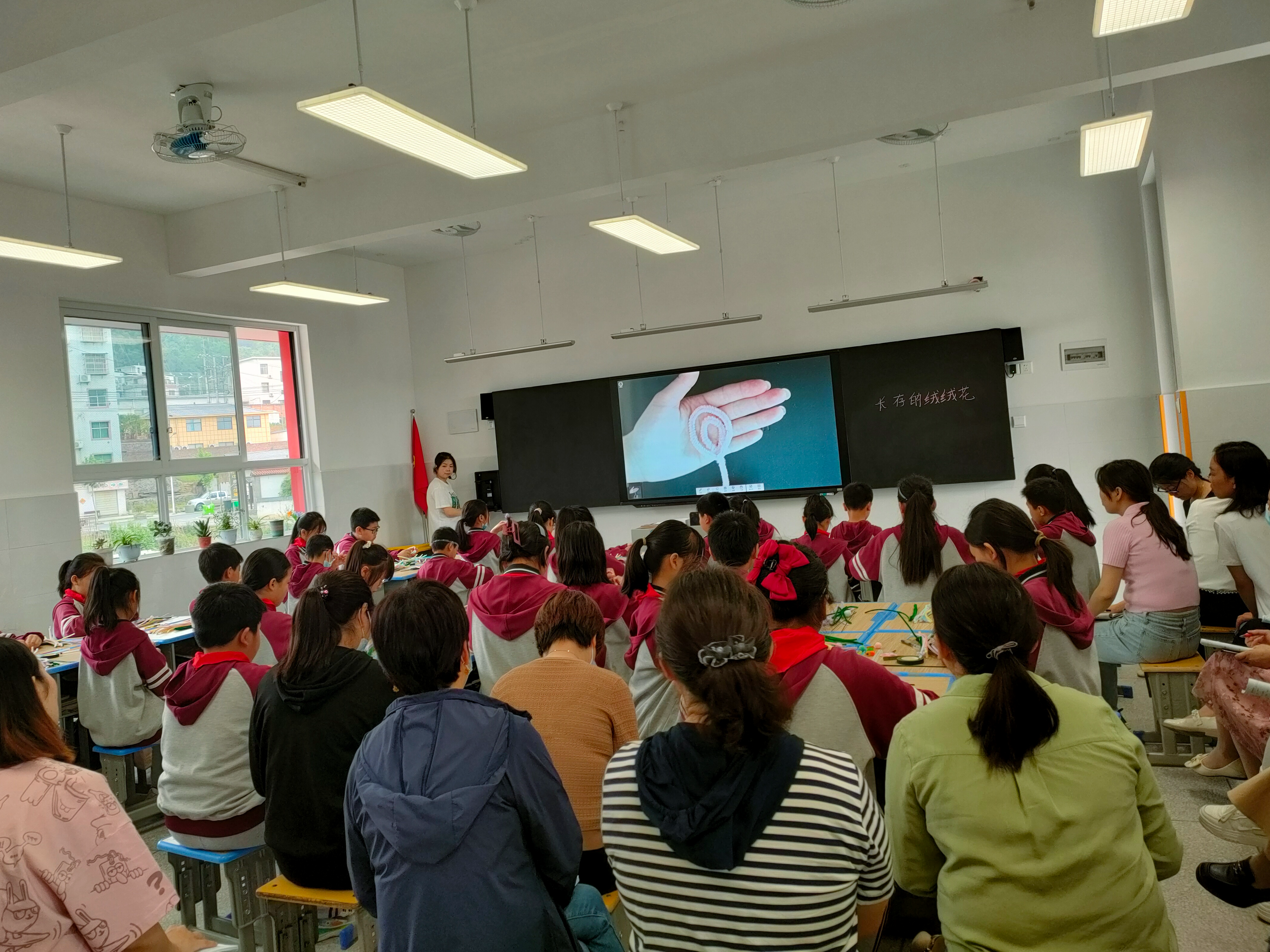 全县第一协作型教联体教研活动在明清小学举行