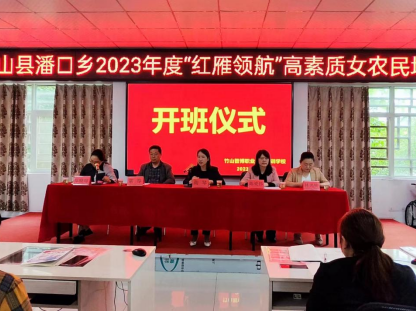 潘口乡：凝聚“巾帼”力量　彰显“巾帼”风采