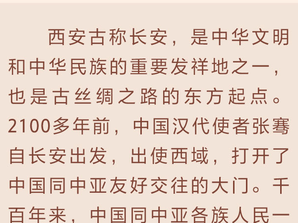 携手推动丝绸之路全面复兴 习近平这样说