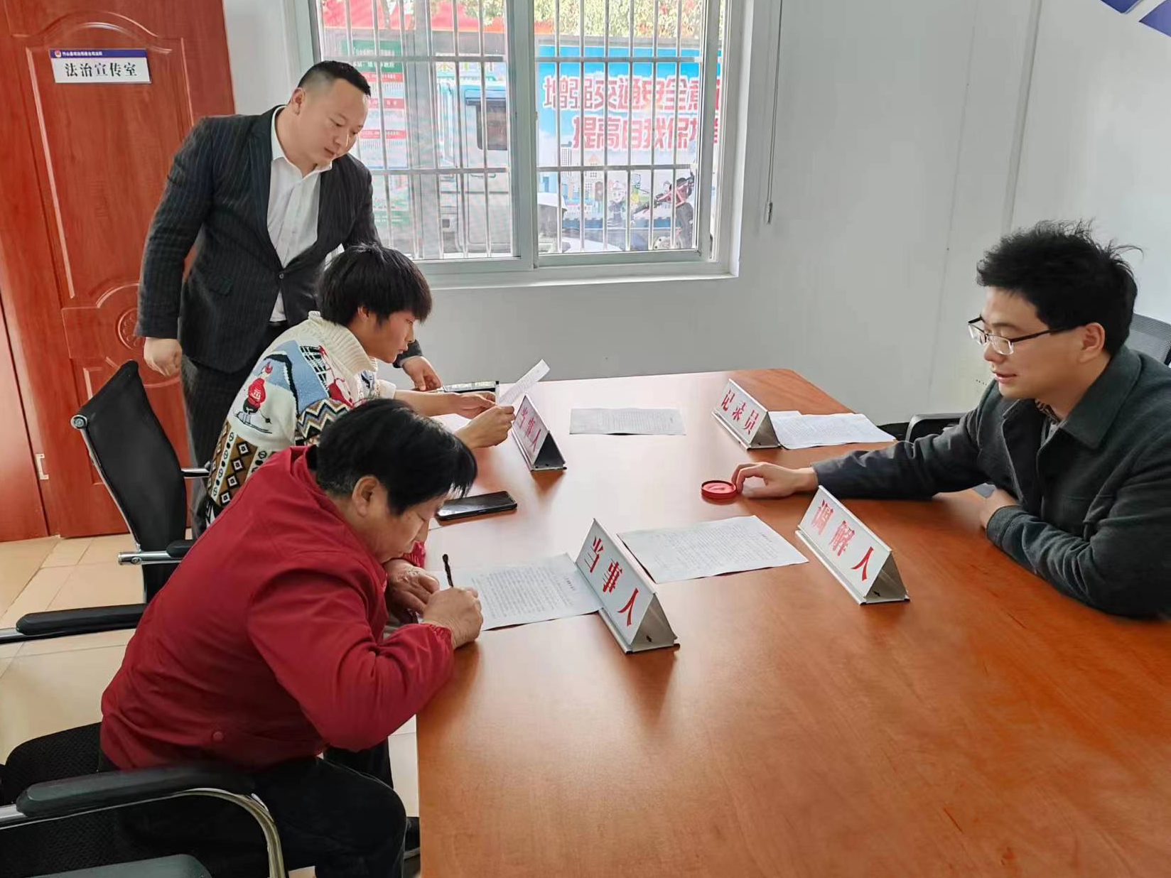 楼台司法所：努力将矛盾纠纷化解在基层