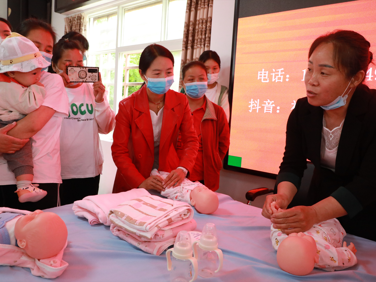 我县开展“育婴师”技能培训