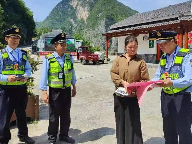 县交通执法大队：压实企业主体责任  守牢安全生产底线