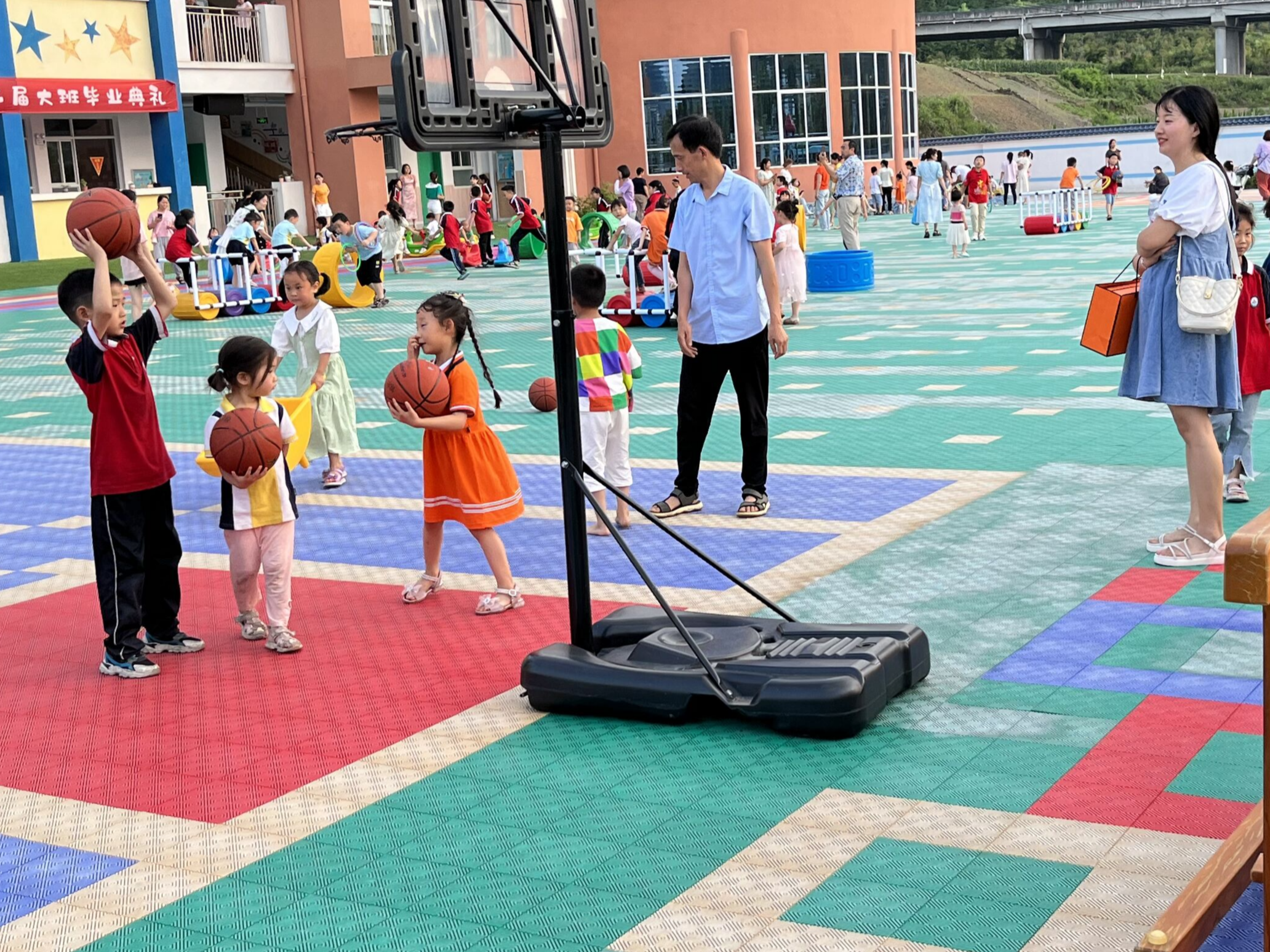 溢水镇第二幼儿园举办校园开放日活动