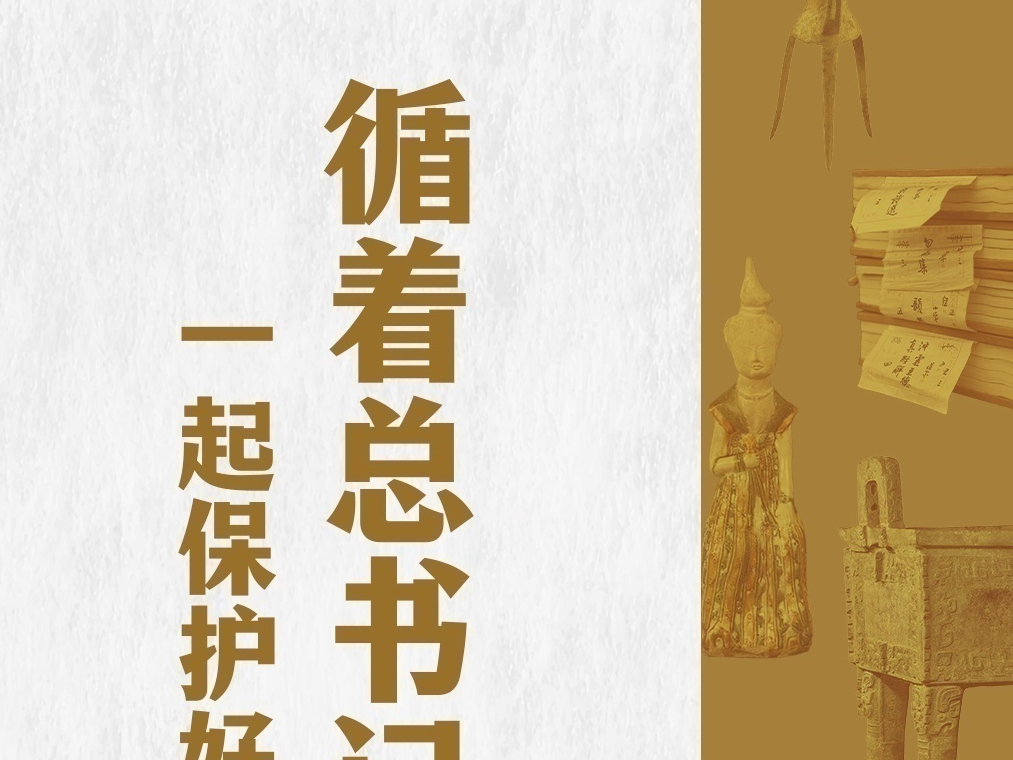 循着总书记的讲述，一起保护好传承好历史文化