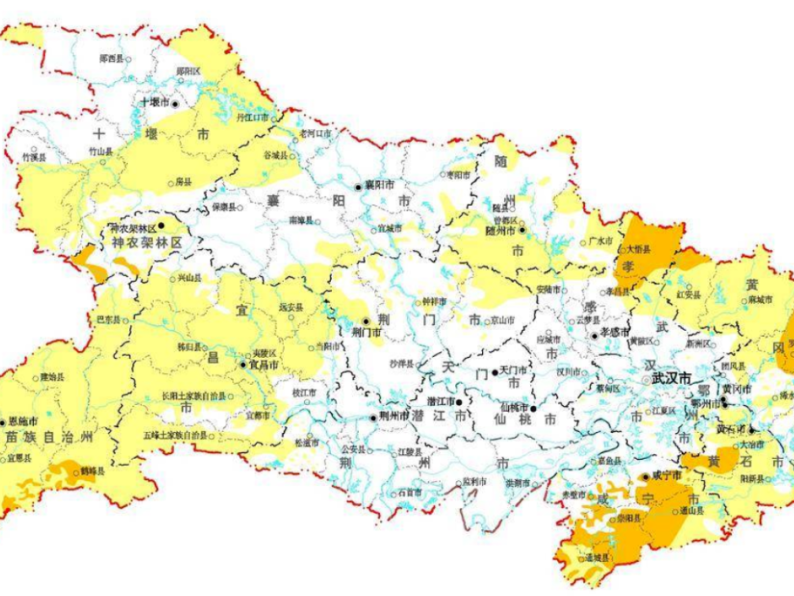 湖北省地灾办发出地质灾害风险预警