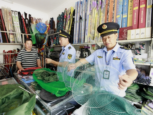 县市场监管局：打好长江“十年禁渔”持久战