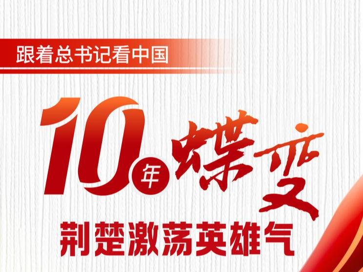 跟着总书记看中国丨十年蝶变 荆楚激荡英雄气