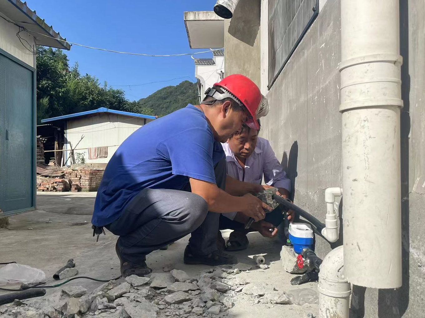 双台乡：“小水表”改善“大民生”