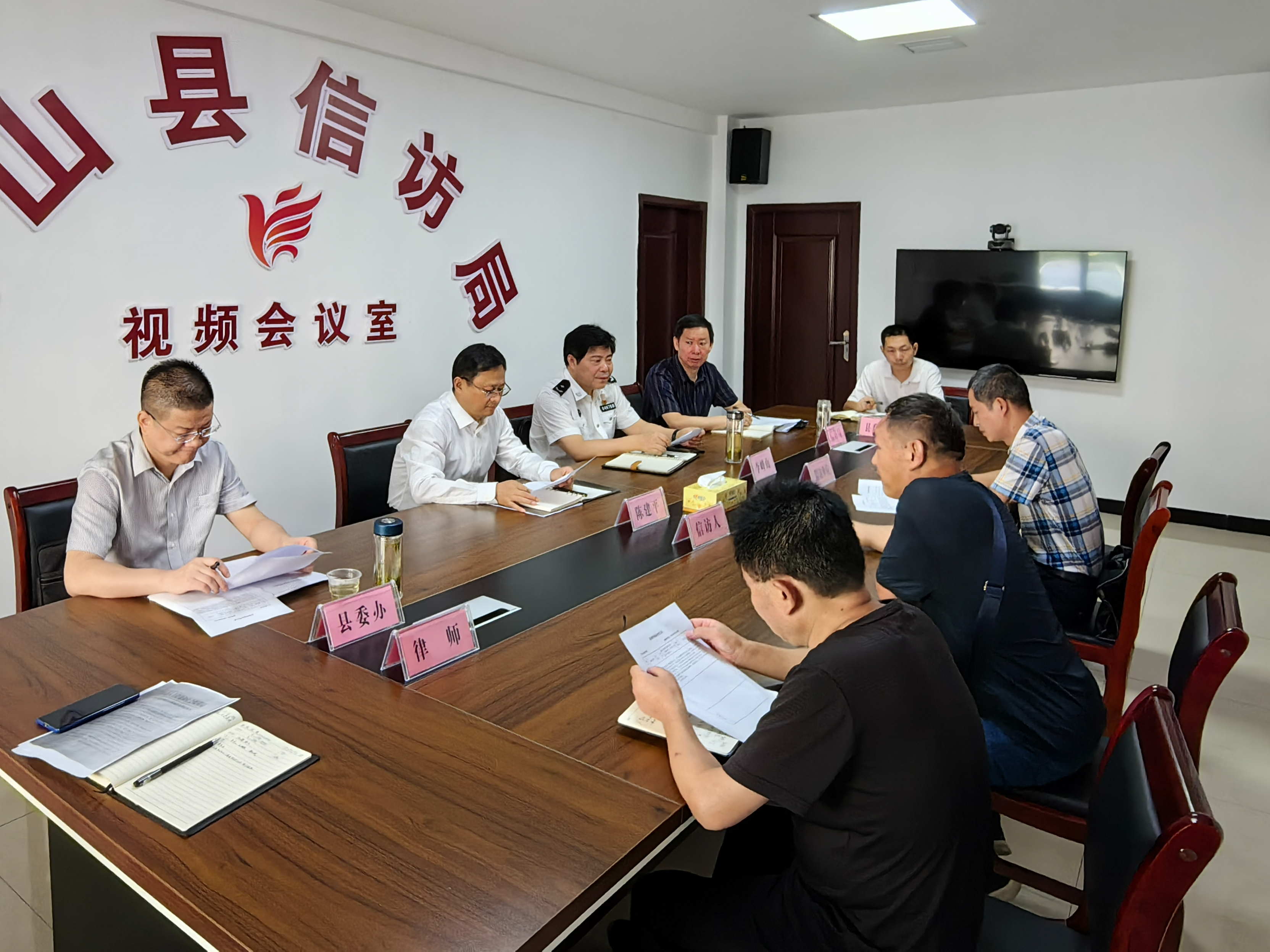 陈建平：坚持信访为民  以钉钉子精神化解矛盾