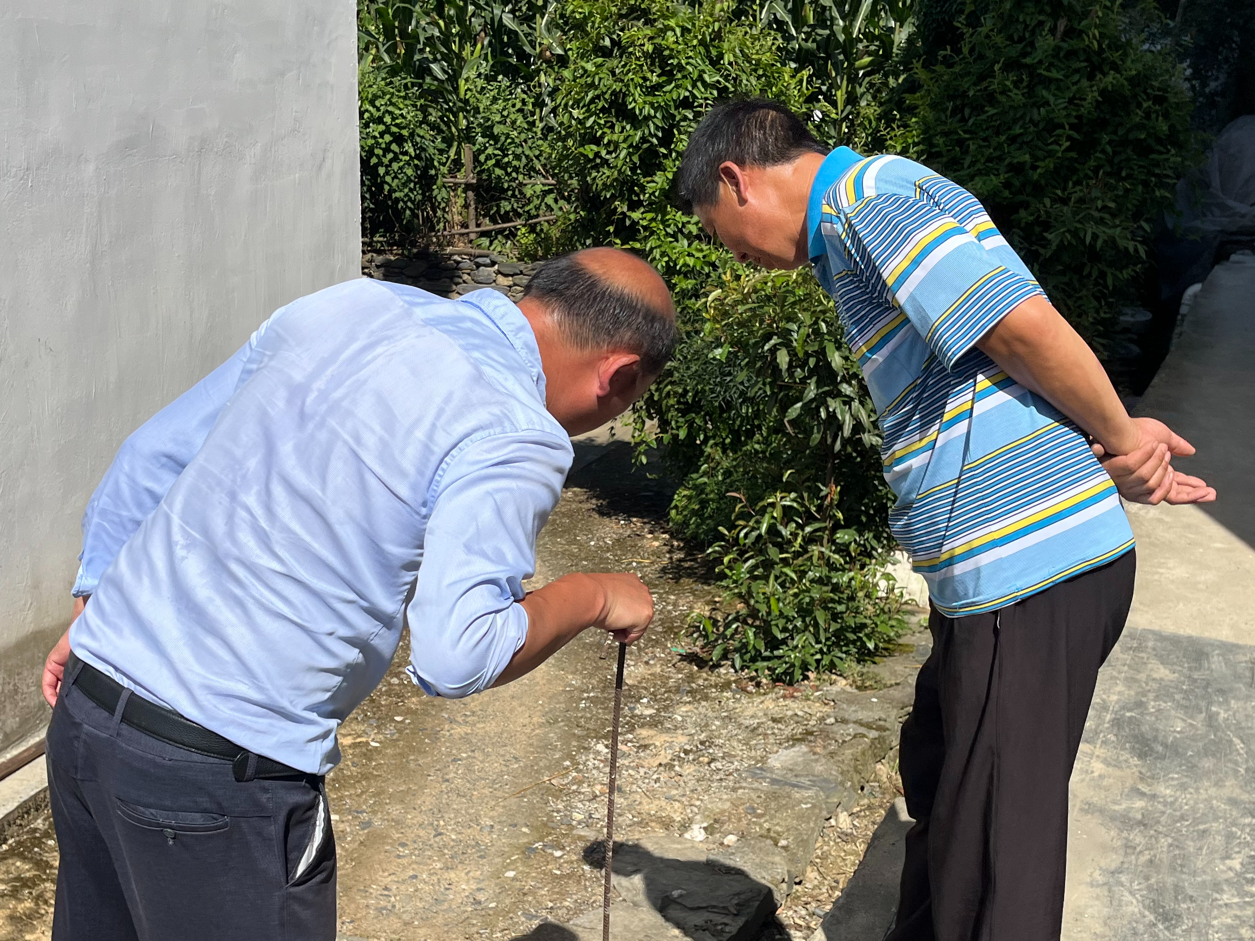 大廟鄉開展污水處理設施專項檢查