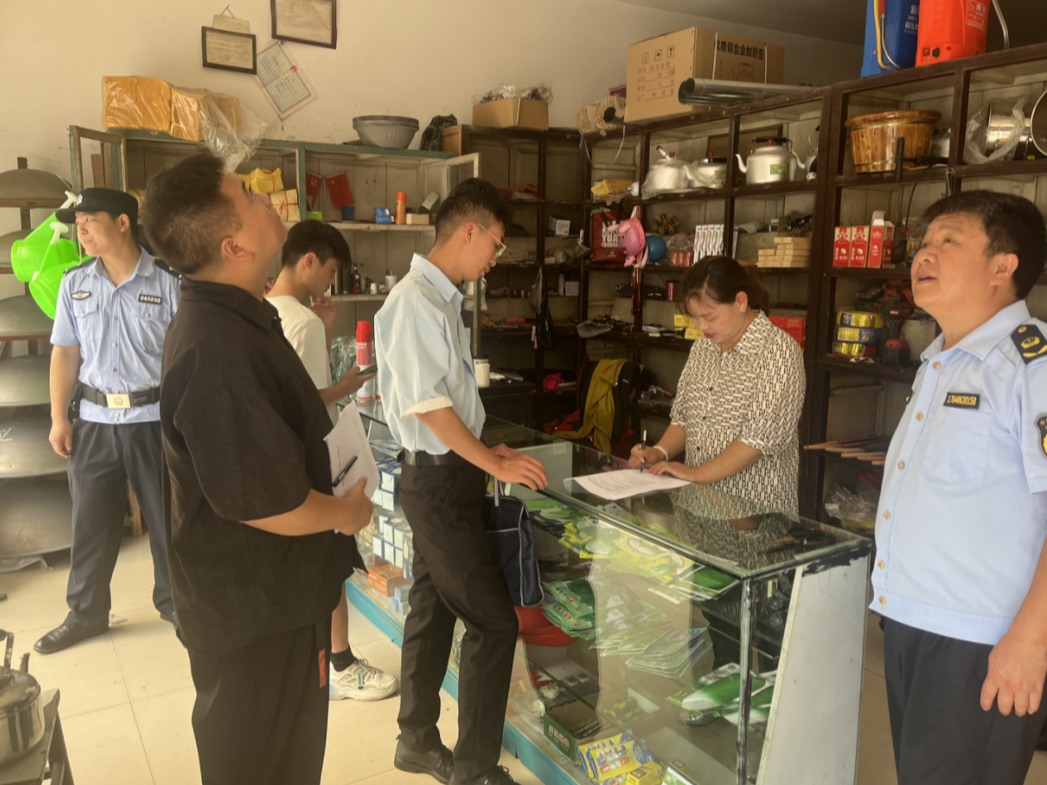 双台乡：做好辖区“九小场所”安检