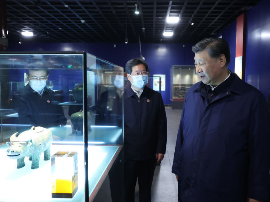 总书记在这里说文化传承发展·河南安阳殷墟