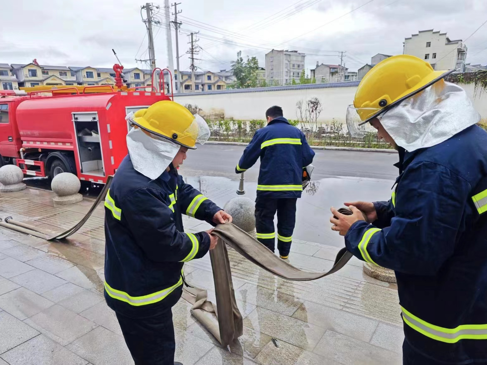 麻家渡镇：开展消防演练 筑牢安全防线