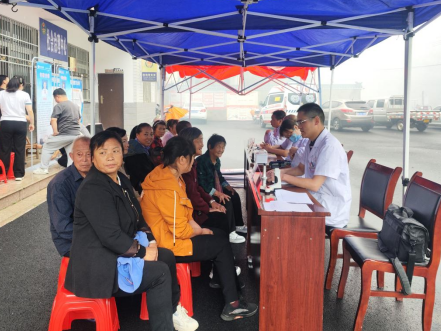 深河乡开展白内障公益项目义诊活动