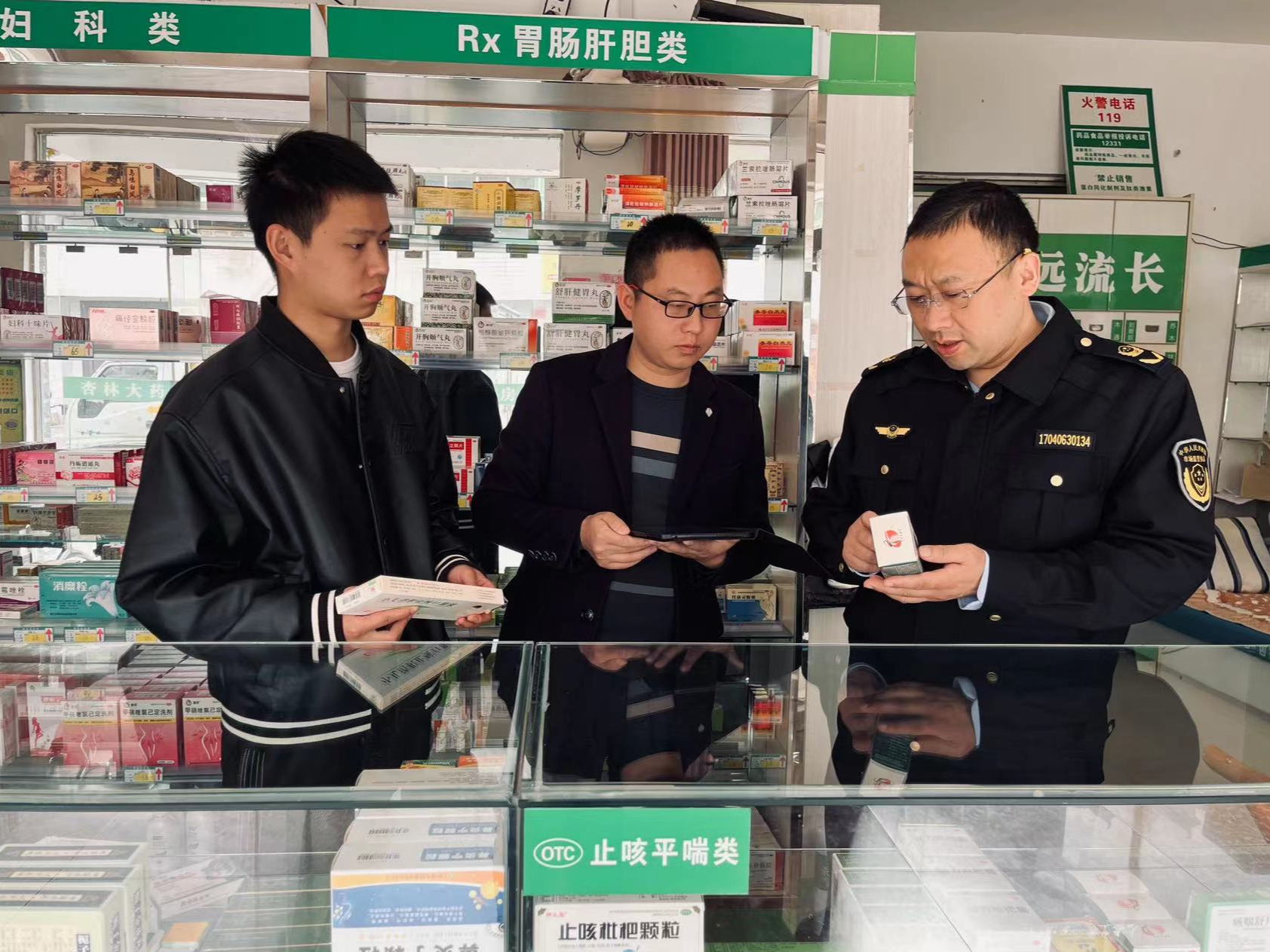 大庙乡市场监管所“传帮带”　助力新同志成长