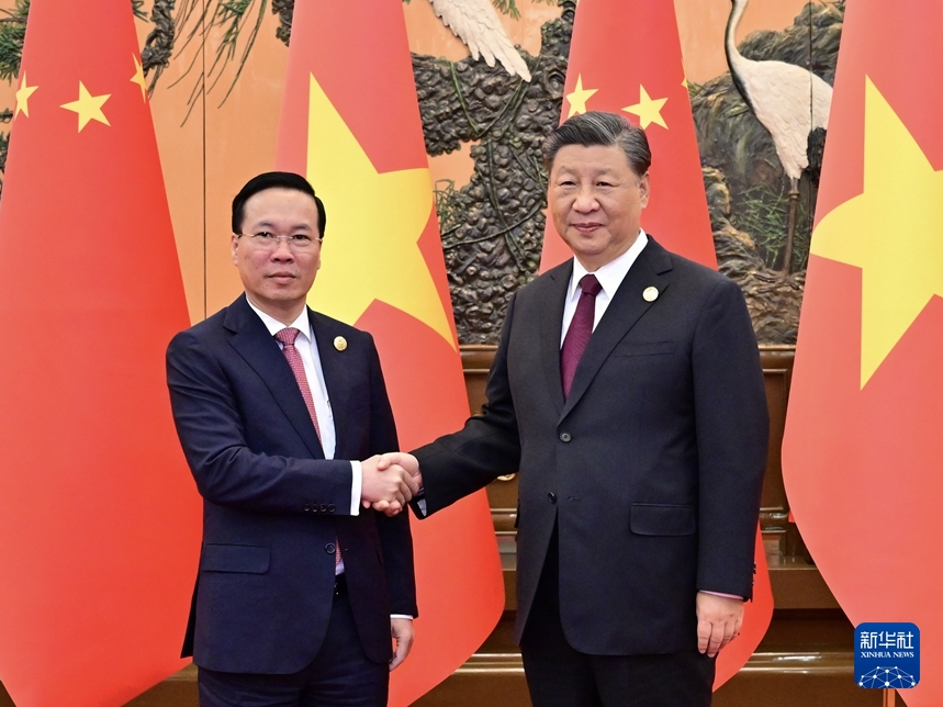 习近平会见越南国家主席武文赏