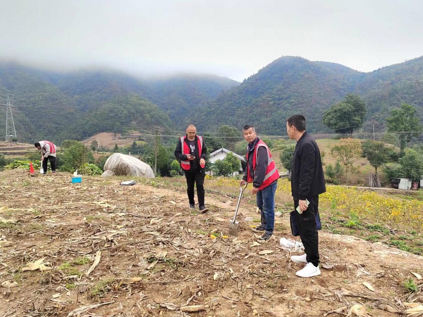 楼台乡启动全国第三次土壤普查工作