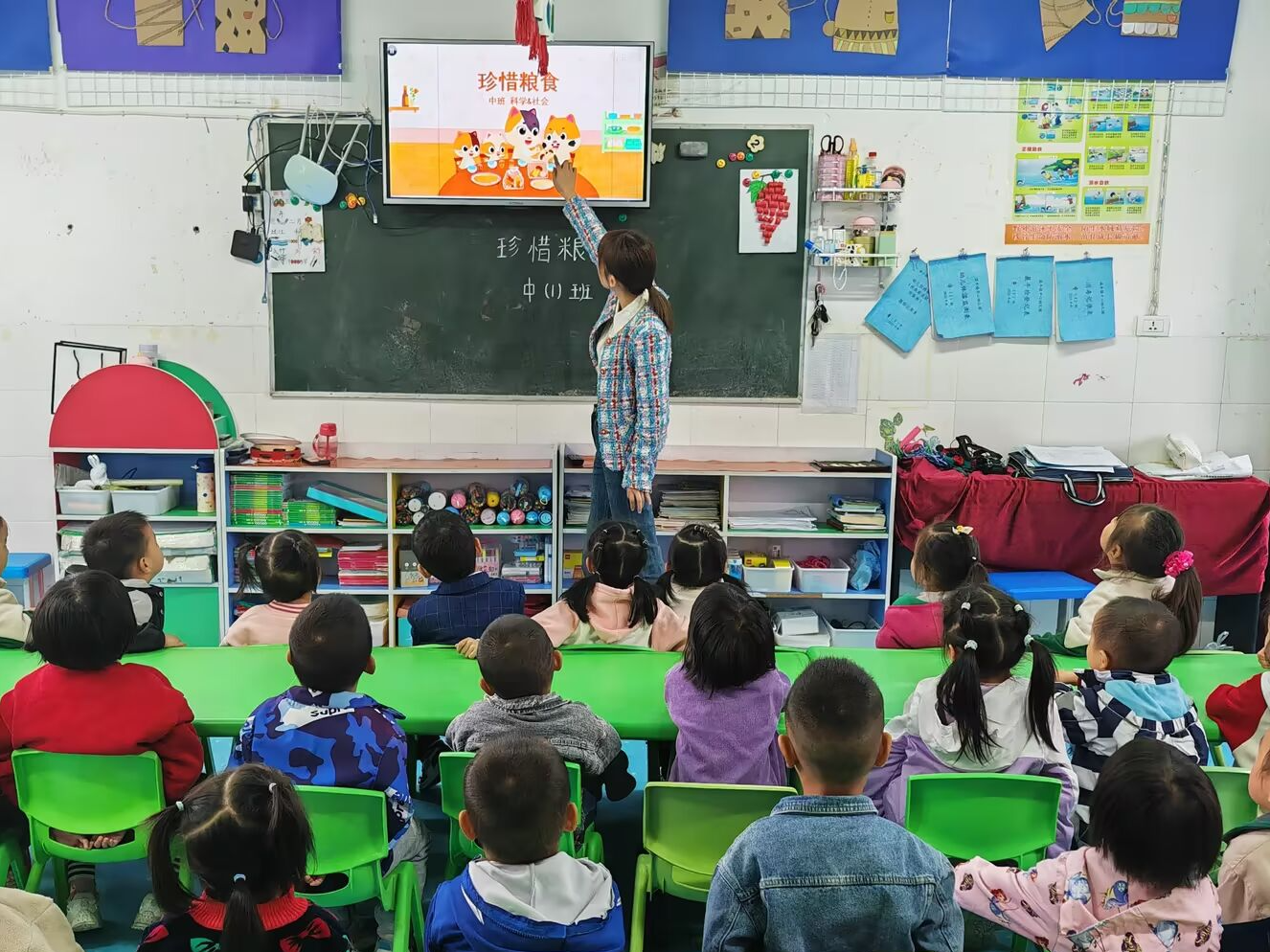 溢水镇：爱惜粮食从幼儿抓起