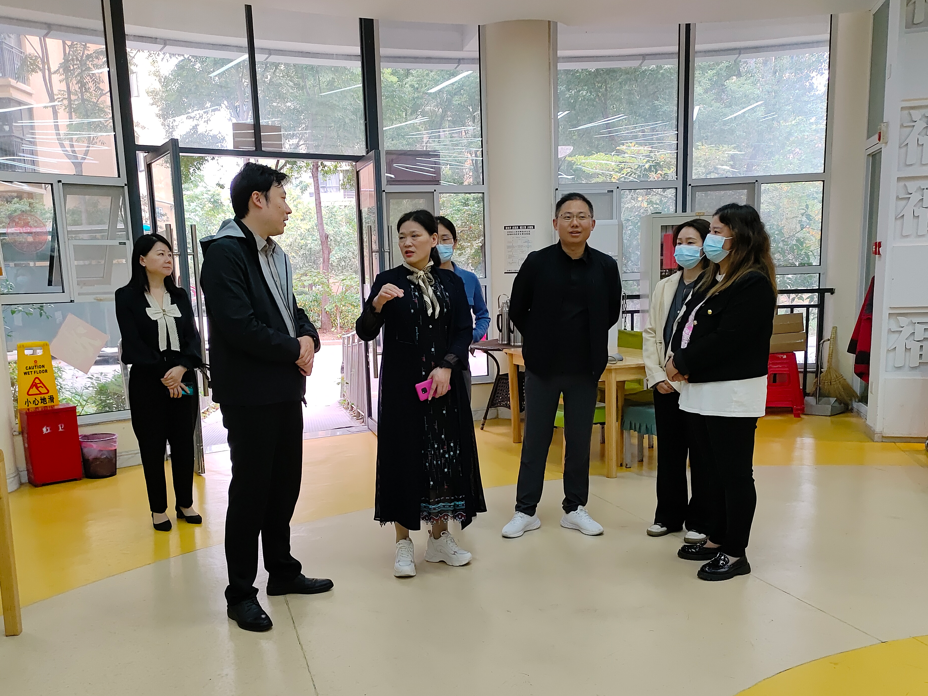 县民政局赴汉阳区考察学习养老服务工作经验