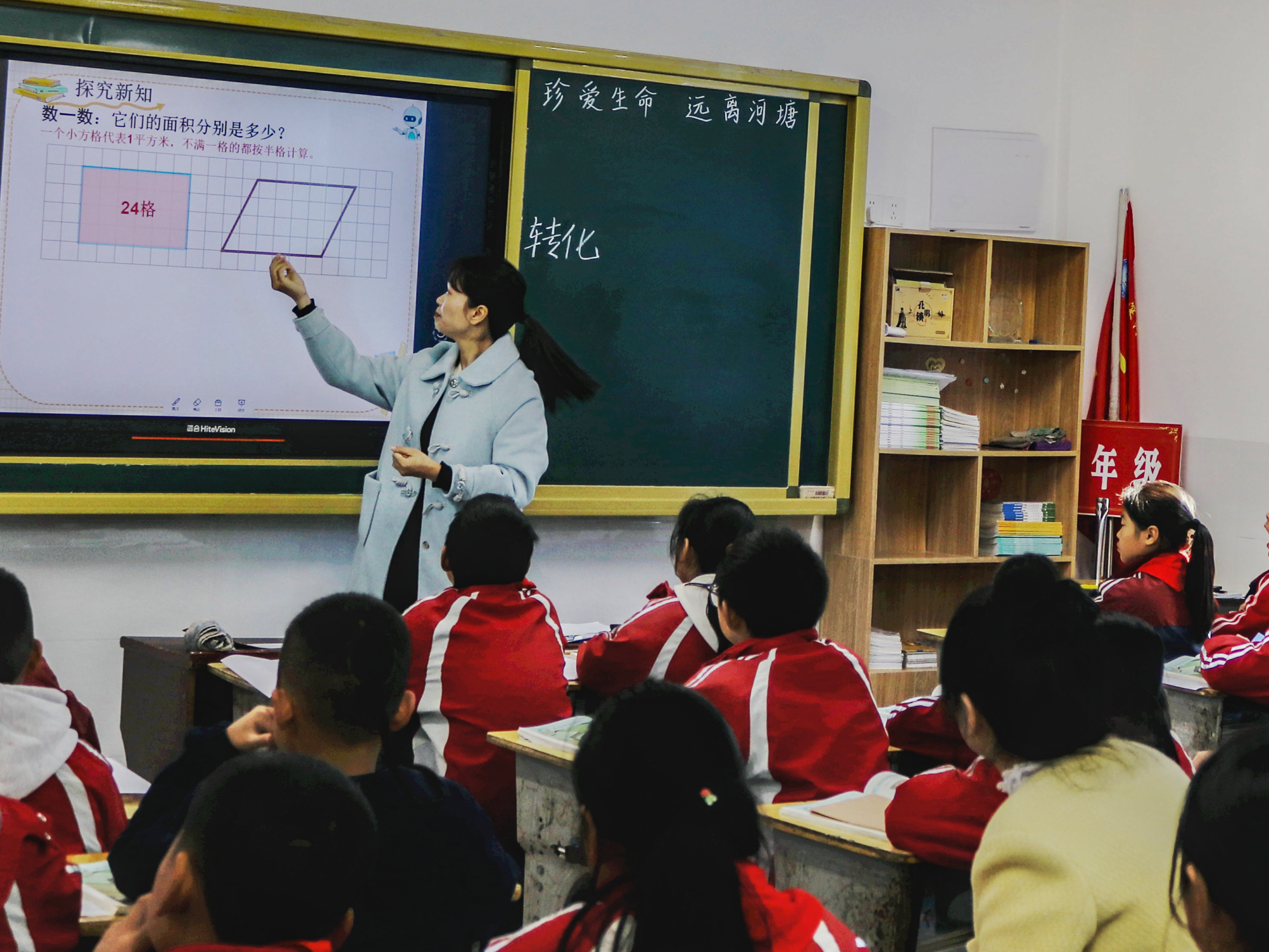 五乡镇翘楚同台赛课 教联体共建“美美与共”