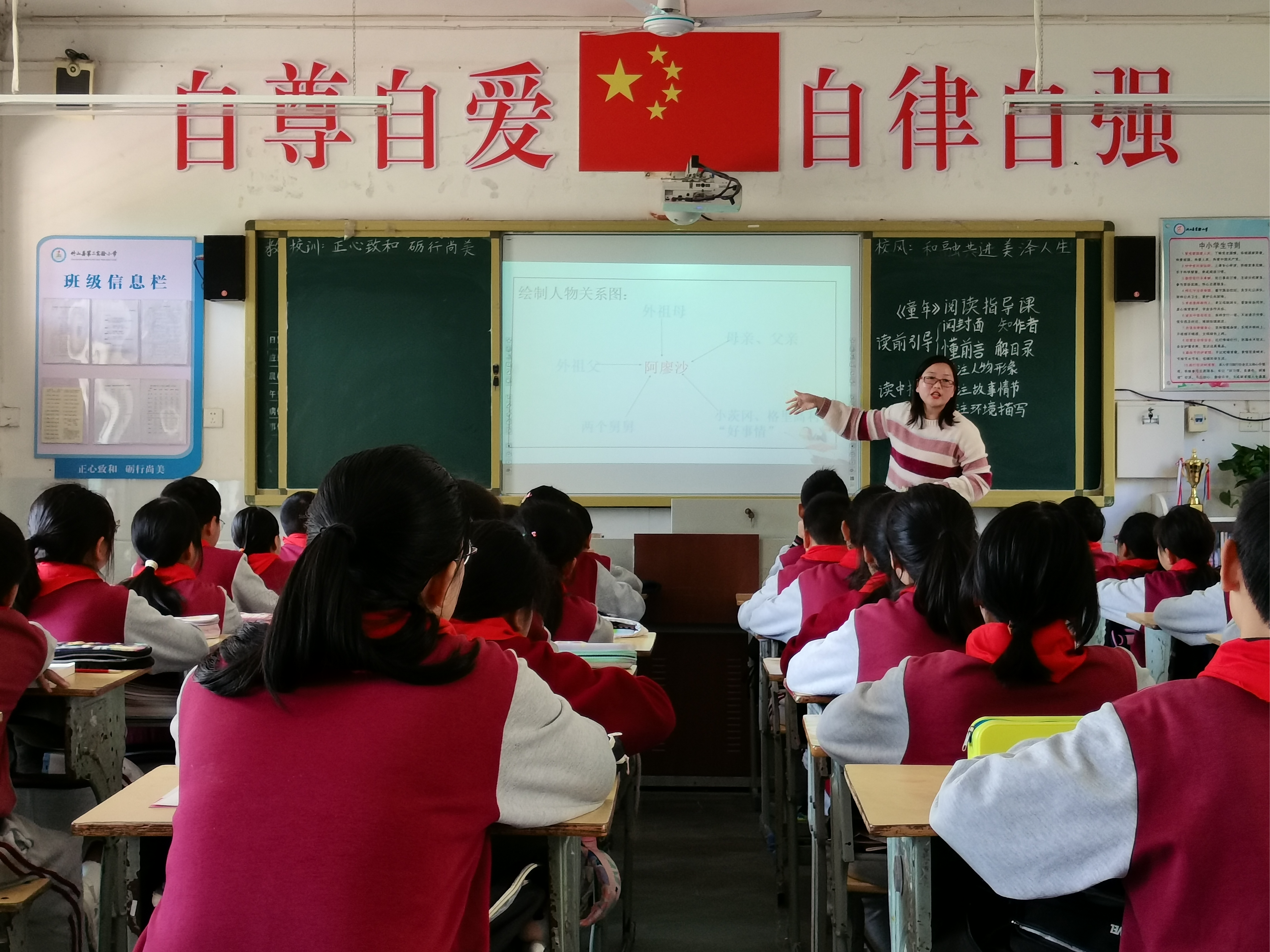县第二实验小学“课内比教学”活动结束
