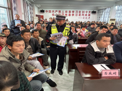 得胜镇全力筑牢交通安全防护网