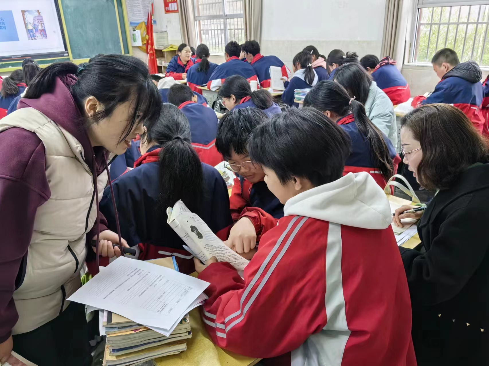 溢水中学：教研指导提质量