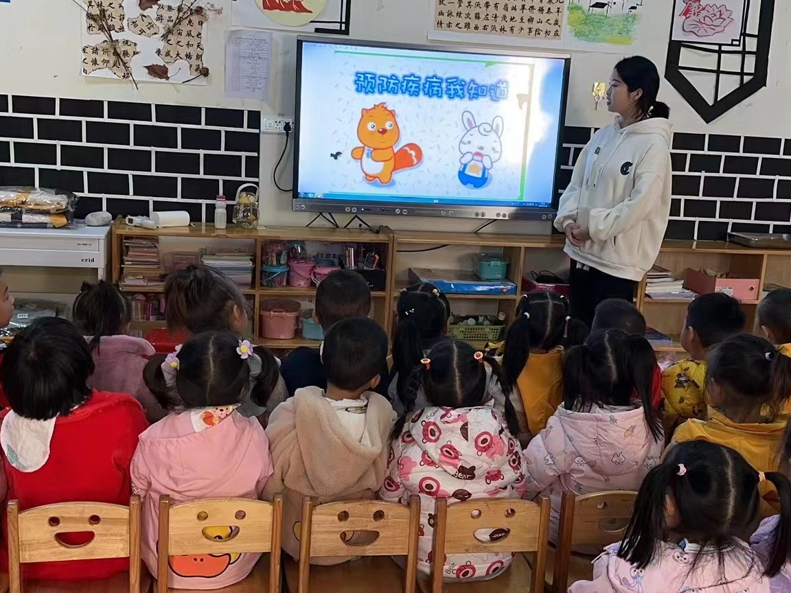 英才宝贝幼儿园开展“预防冬季传染病”宣传教育活动