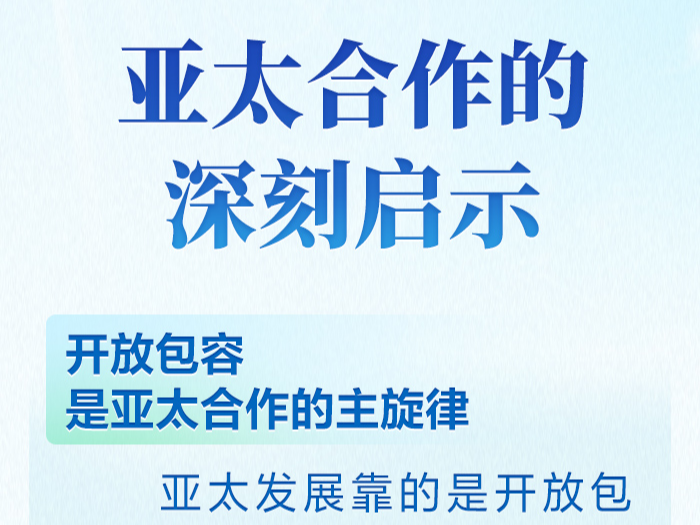 时习之丨谱写亚太合作新篇章 习近平给出中国答案