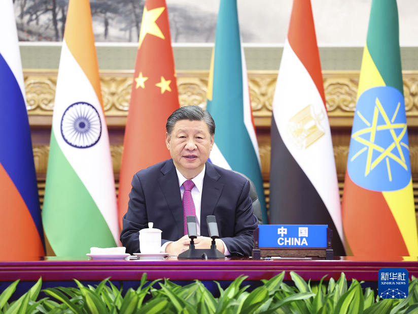 习近平在金砖国家领导人巴以问题特别视频峰会上的讲话（全文）