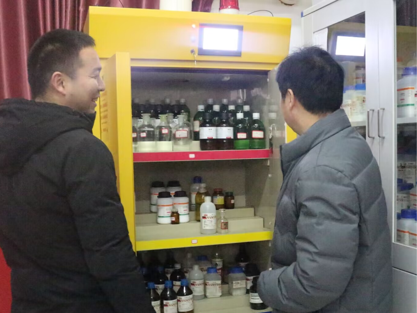 双台乡开展校园安全联合大督查