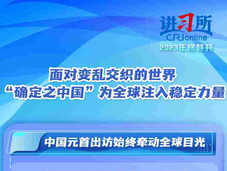 【讲习所·2023年终特刊】面对变乱交织的世界 “确定之中国”为全球注入稳定力量