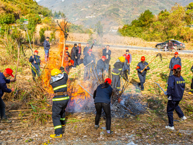 深河乡：冬春森防以“练”备“战”