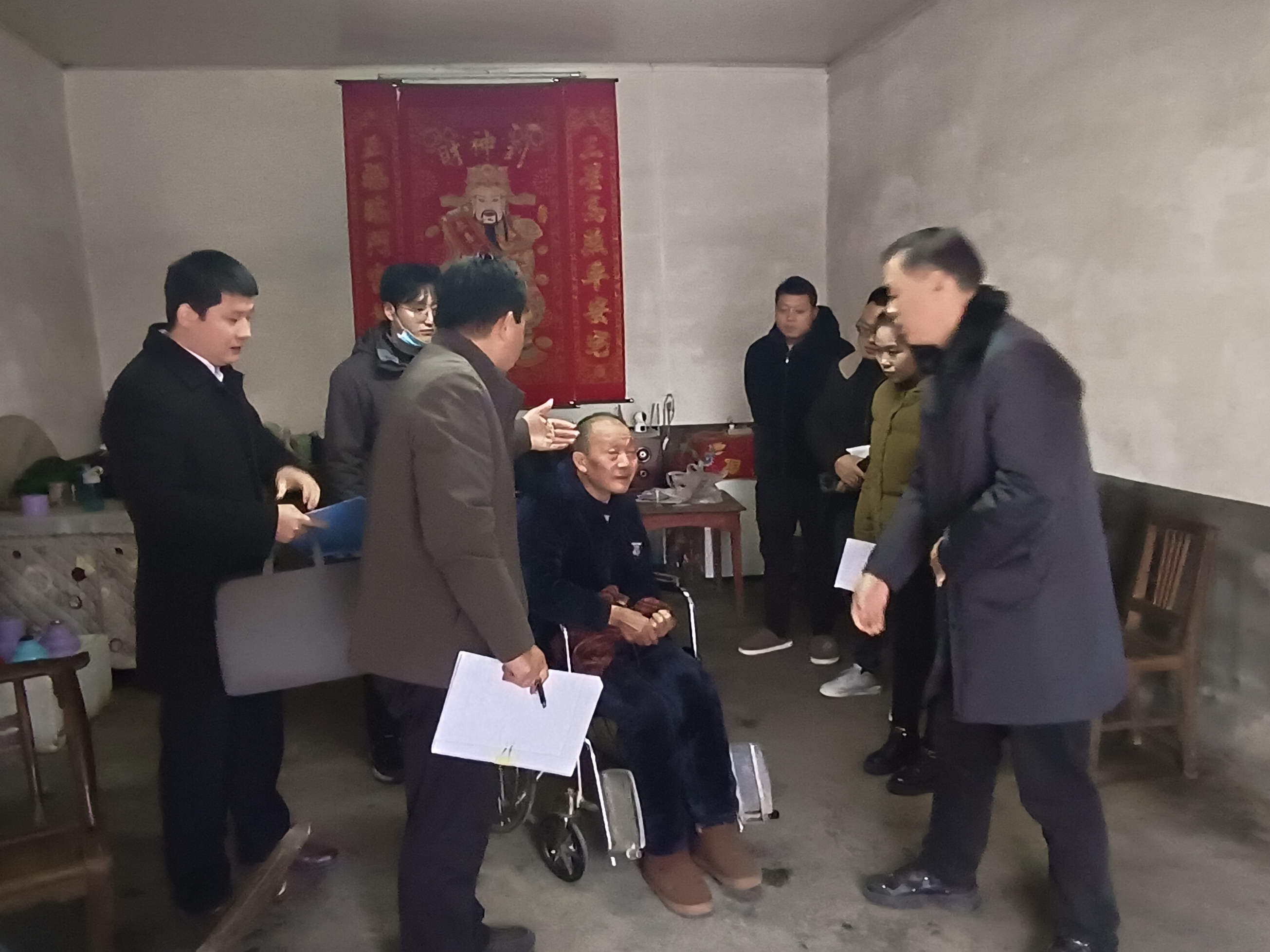 深河乡：上门办证零距离 助残服务暖人心