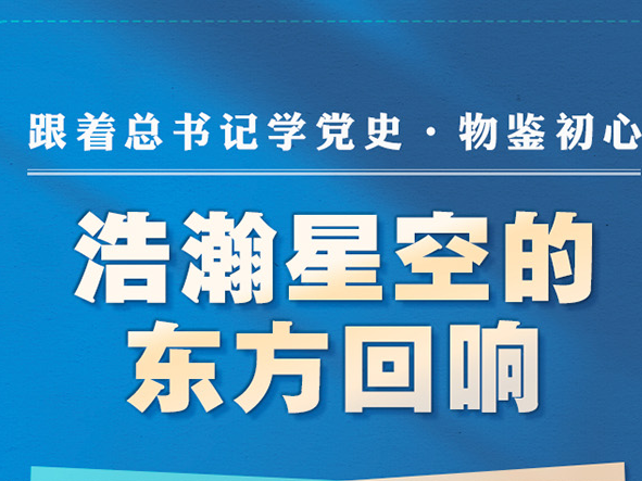 跟着总书记学党史·物鉴初心|浩瀚星空的东方回响