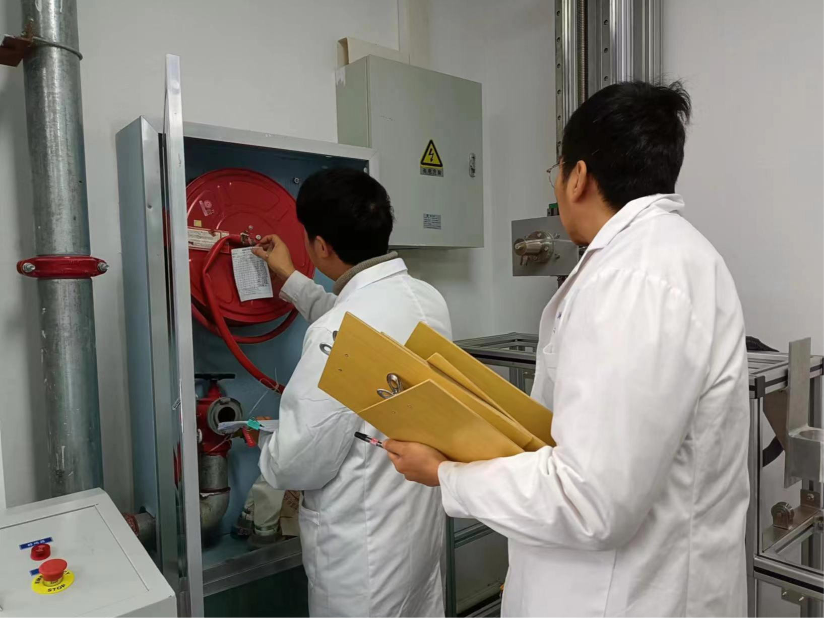 县公共检验检测中心：开展节前安全检查 筑牢安全防线