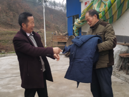 大廟鄉：送過冬物資  暖群眾心田
