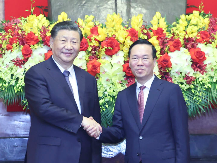 习近平同越南国家主席武文赏举行会谈