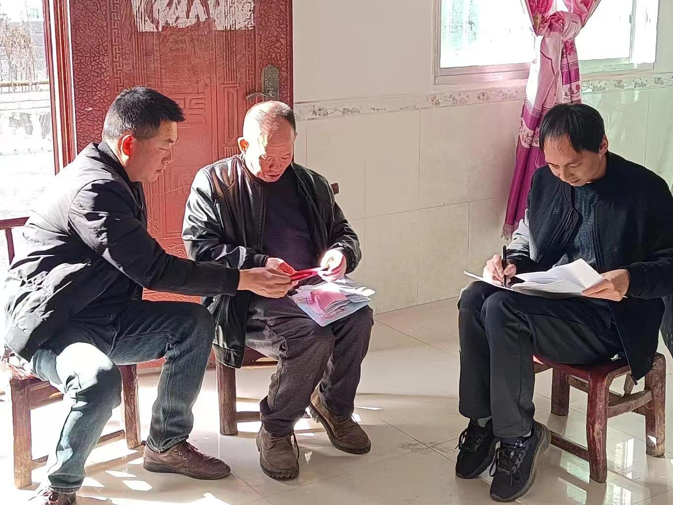 大庙乡常态化开展退役军人解困帮扶活动