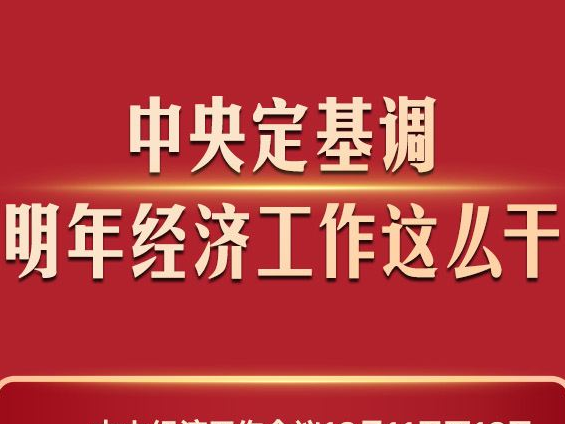 中央定基调，明年经济工作这么干