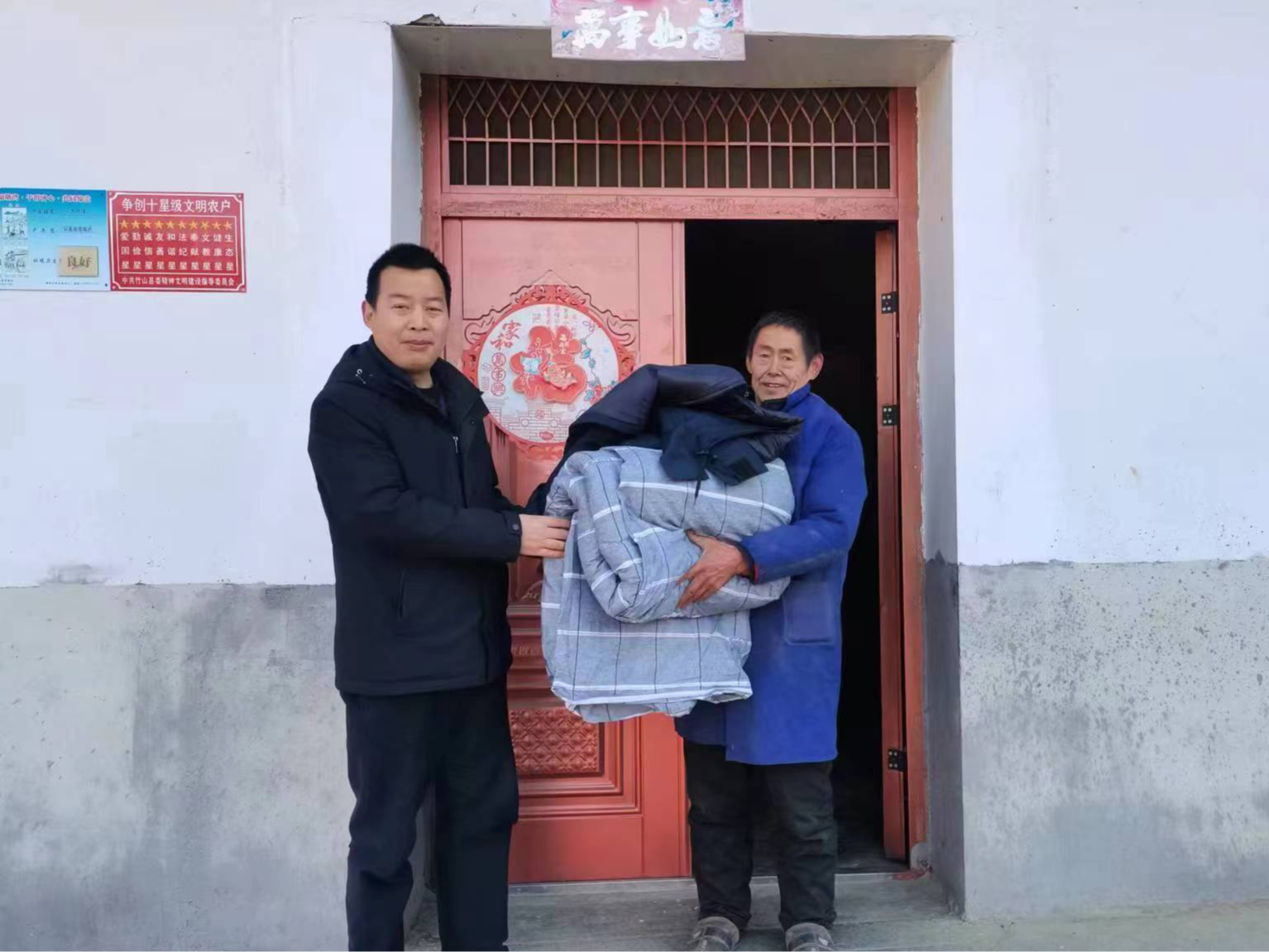 县委编办扎实开展节前入户走访工作