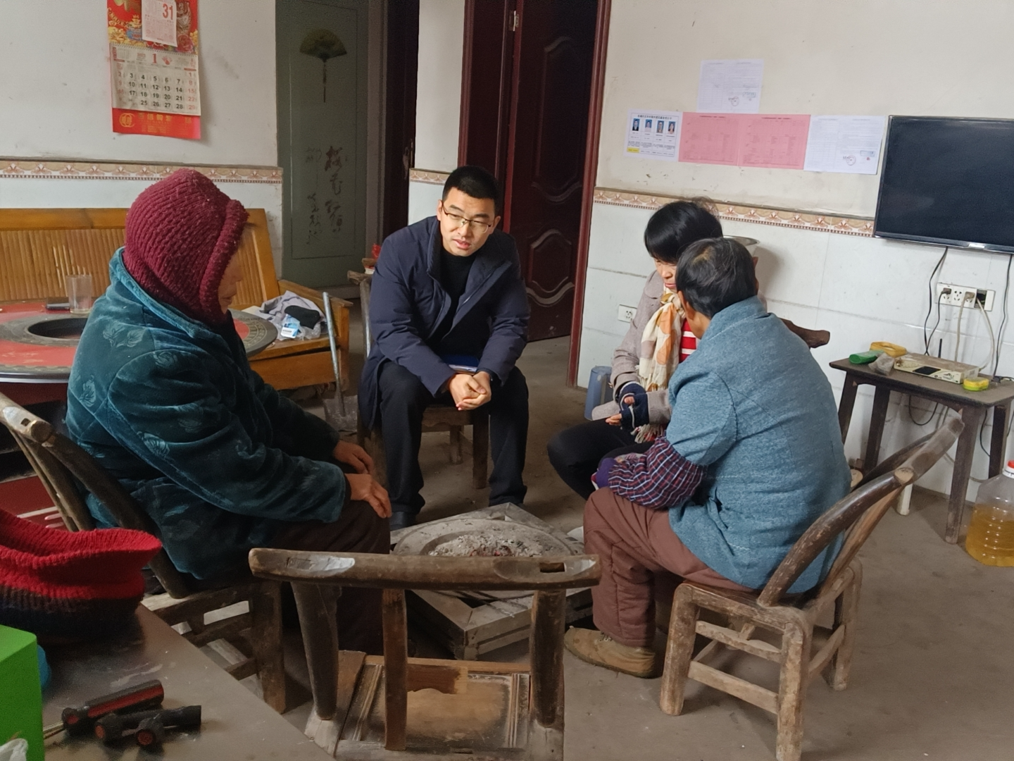 擂鼓镇：扎实开展“户户走到”行动