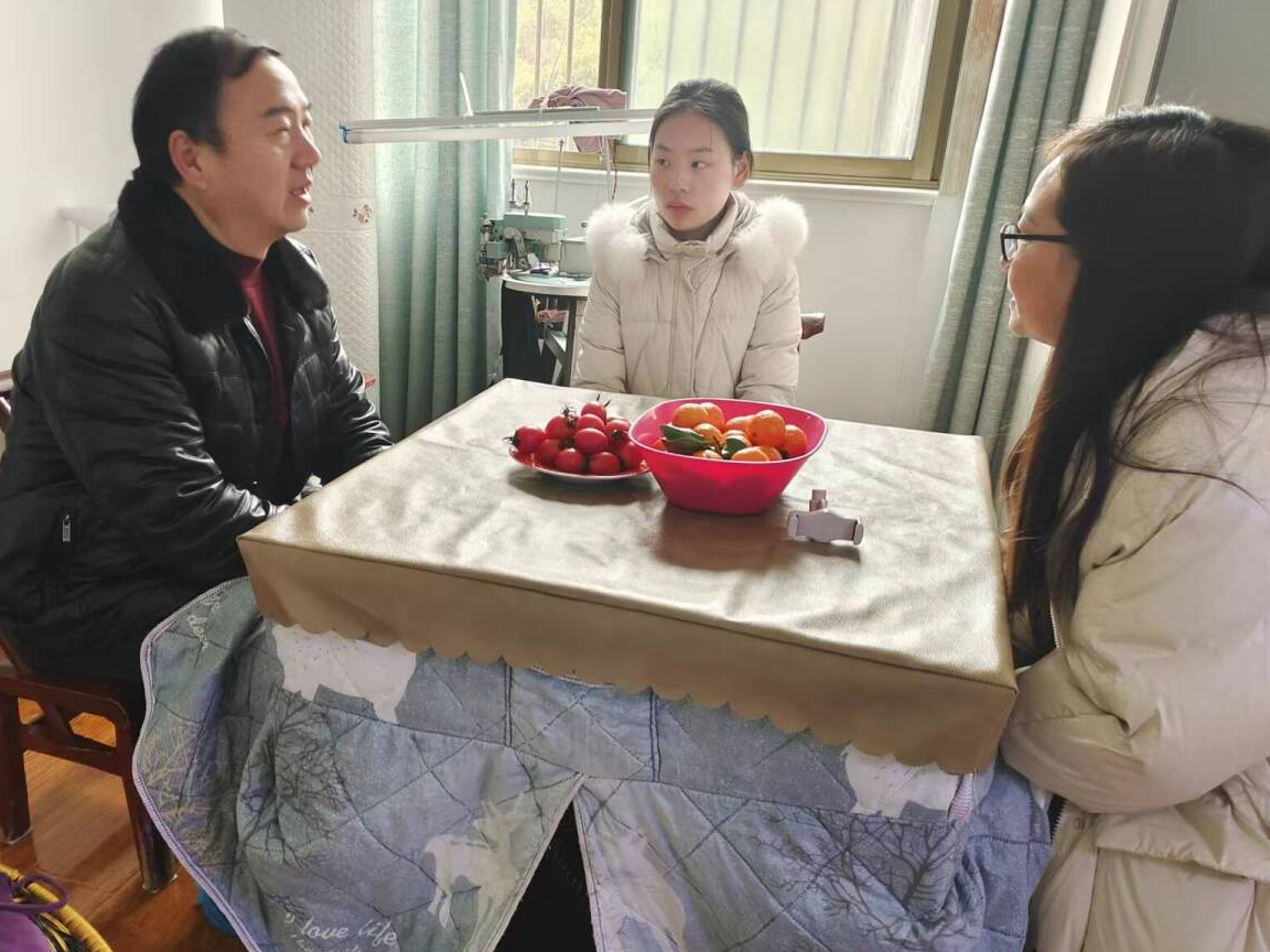 竹山职校：家访促沟通 携手共逐梦