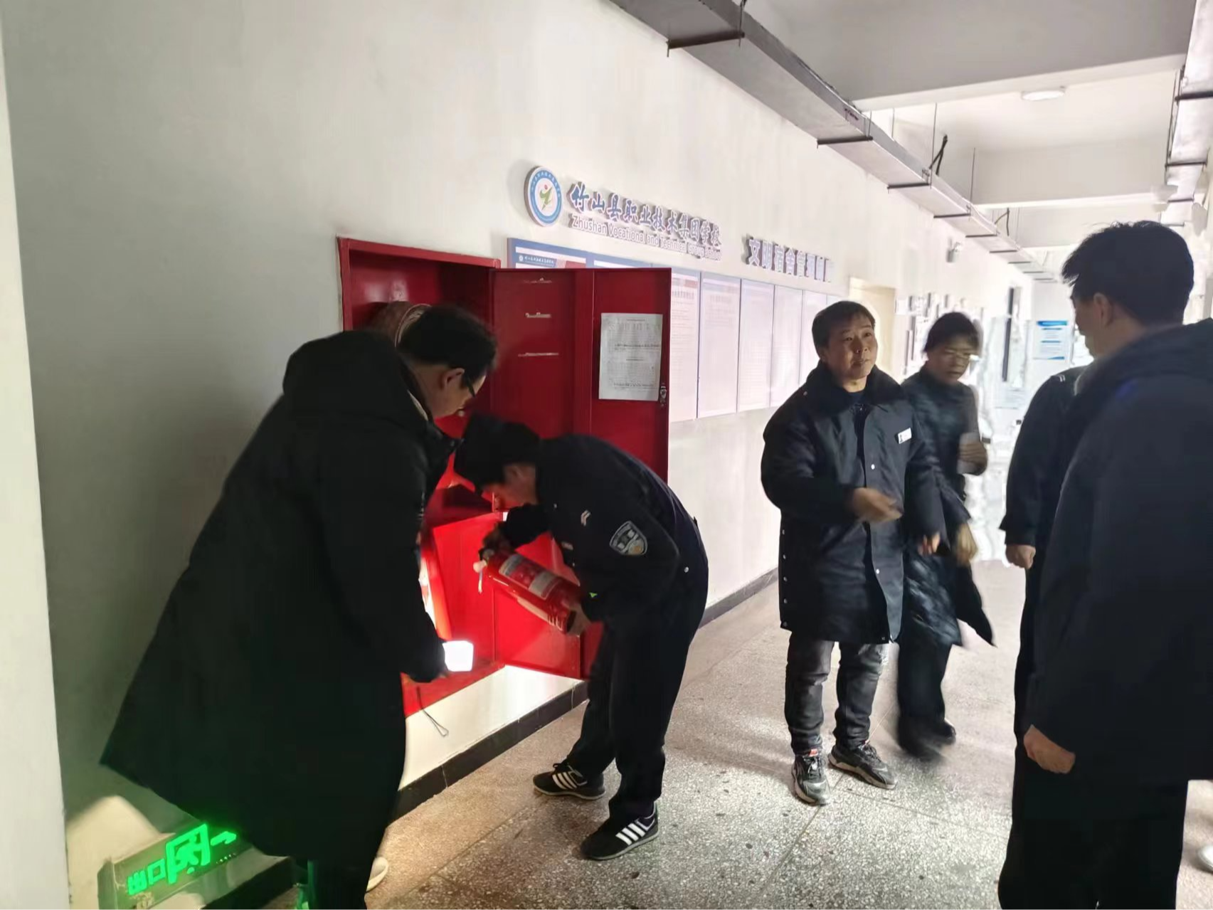 竹山职校：加强隐患排查整治  筑牢校园安全防线