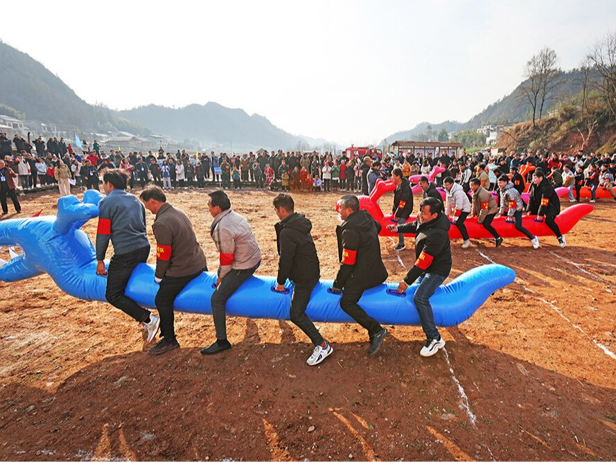 浓浓年味满山乡